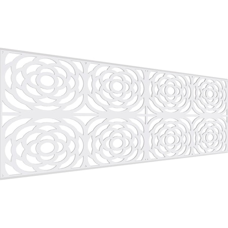Ekena Millwork Set of Four Panels for 94 1/2"W x 32 1/4"H Edinburg Fretwork Wainscot Wall Paneling WPKP16X01X47EBP